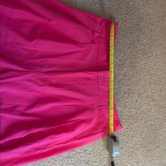 SHEIN Hot Pink and Blue Pleated Pants - Picture 11 of 12
